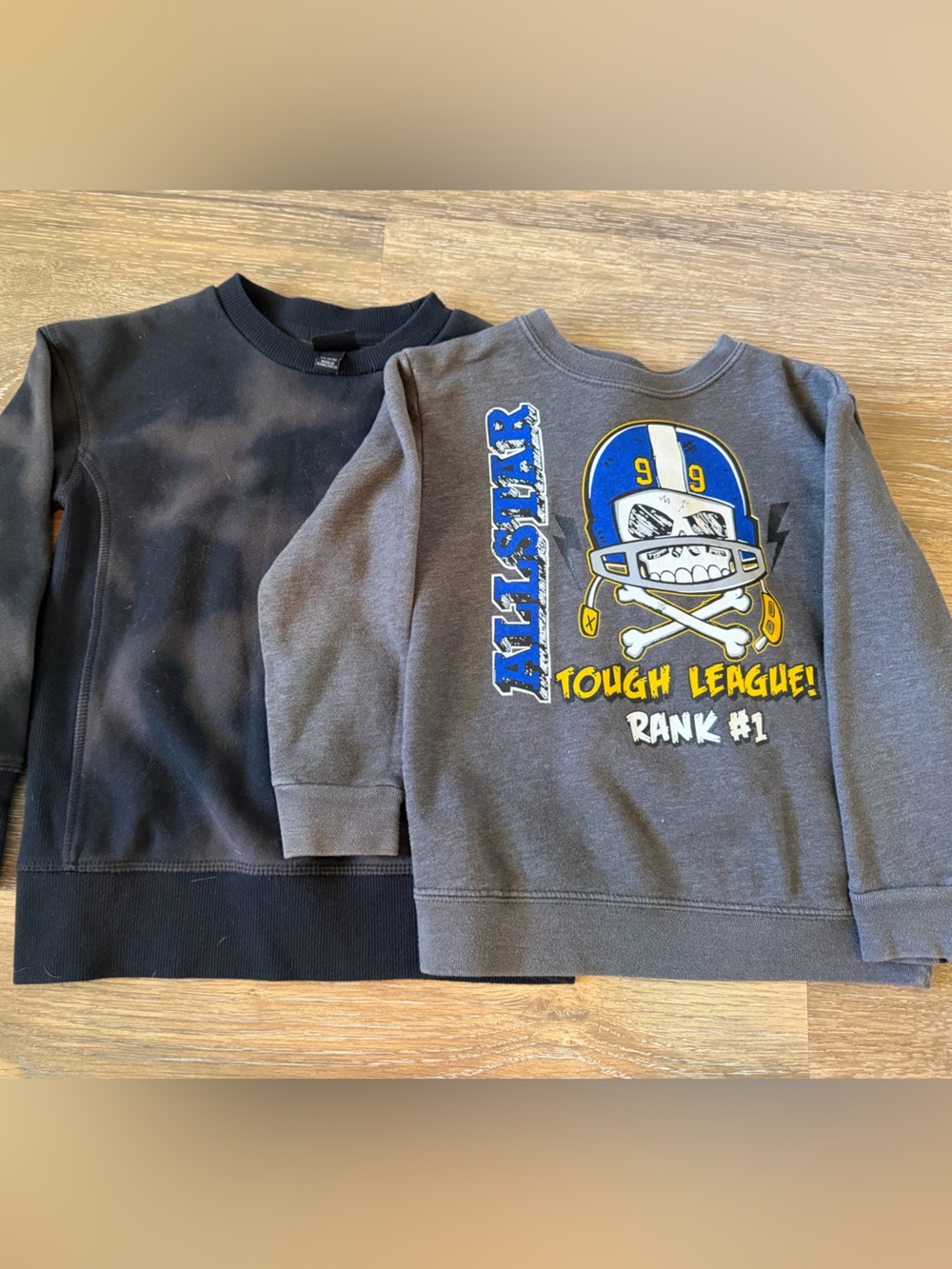 Two pull over Sweatshirts